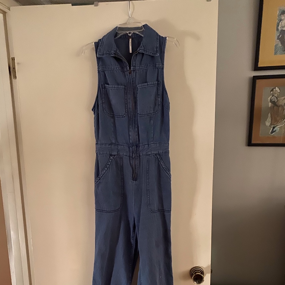 Denim jumpsuit